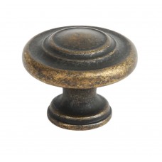 Ручка кнопка BOYARD RC037AB.4, MATEO, старинная латунь Ручка кнопка BOYARD RC037AB.4, MATEO, старинная латунь