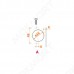 Петля SALICE накладная 110° с доводчиком Петля SALICE накладная 110° с доводчиком
