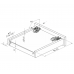 Направляющие BOYARD, PUSH-OPEN, скрытого монтажа, DB4465Zn/400
