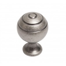 Ручка кнопка BOYARD MOBY RC446BAZ.4 Чернёный старинный цинк