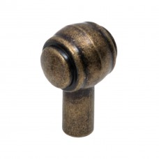 Ручка кнопка BOYARD BAMBOO RC019AB.4 Старинная латунь